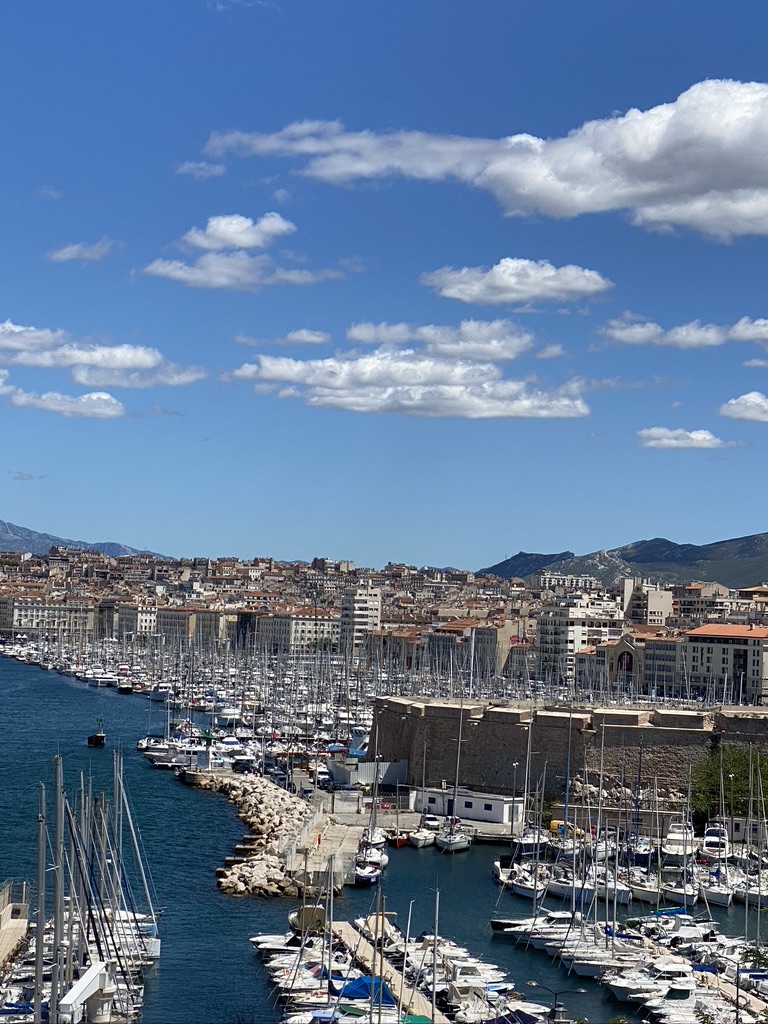 Marseille, vue sur le vieux-port