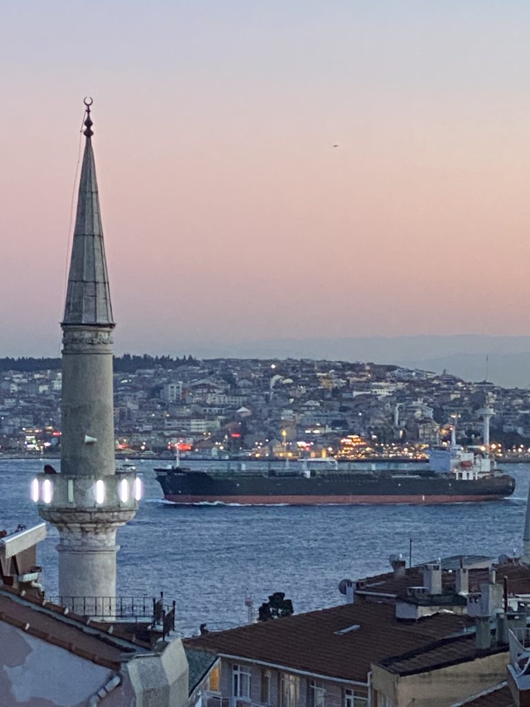 Coucher de soleil, Istanbul
