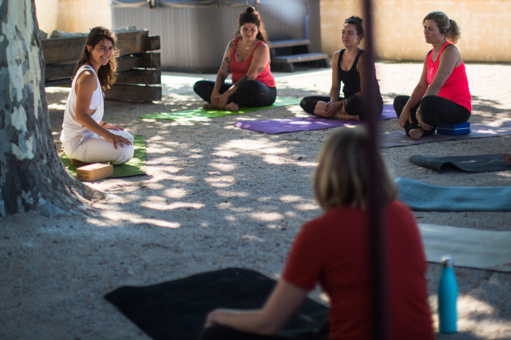 Pratique de yoga - Latcho drom yoga - Provence