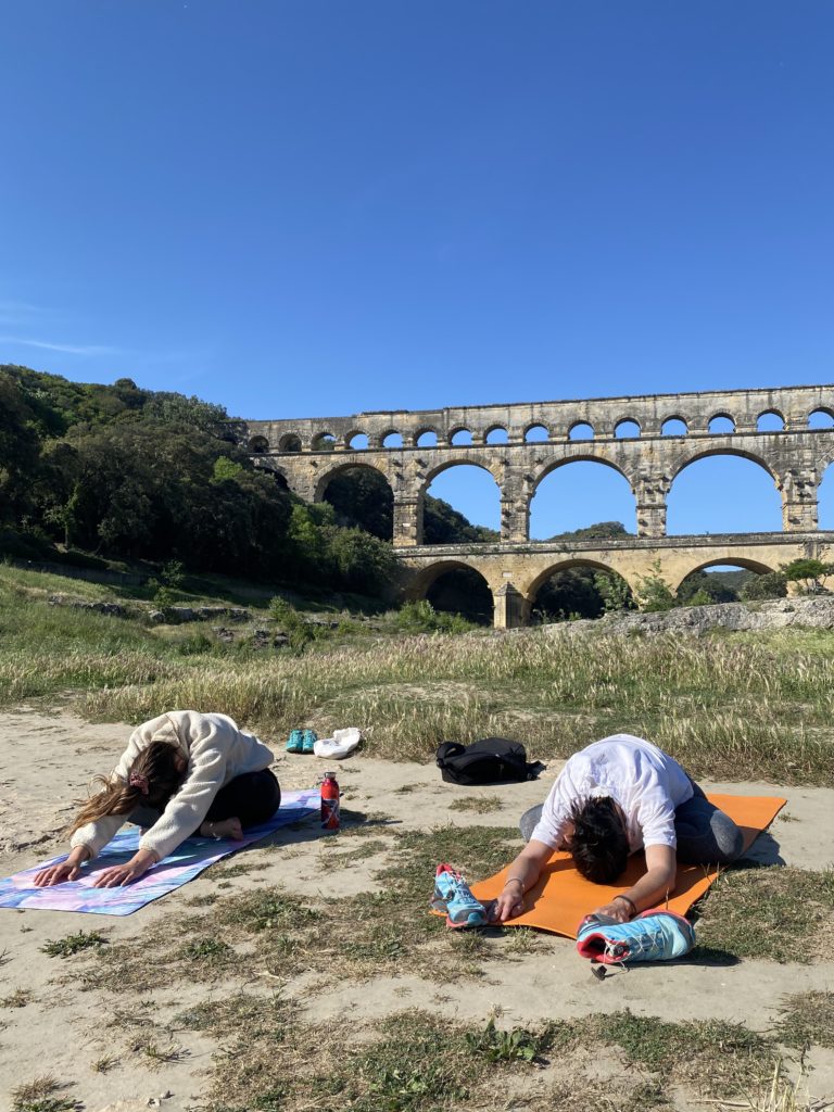 yoga Pont du gard